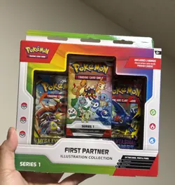 Pokemon TCG First Partner Illustration Collection Box Series 1 |BRAND NEW SEALED - Image 1