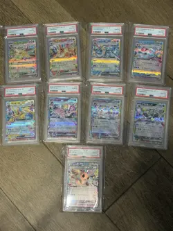 2024 Pokemon Terastal Fest JP sv8a Eeveelutions eX Sequential PSA 10 Umbreon etc - Image 1