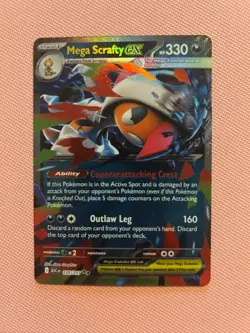 Mega Scrafty ex 135/217 Me: Ascended Heroes Holo - English - Pokemon TCG - Image 1