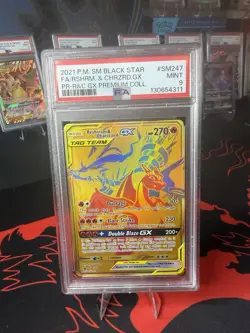 Pokemon Tag Team - Reshiram & Charizard GX Promo SM247 - Image 1