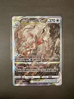 Pokemon TCG Hisuian Zoroark VSTAR Crown Zenith GG56/GG70 NM - Image 1