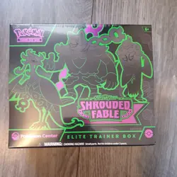 Shrouded Fable Pokemon Center Sealed Elite Trainer Box In Acrylic Case ETB - Image 2