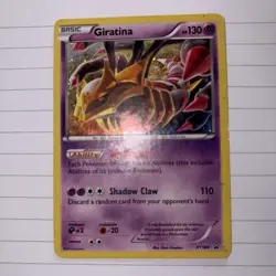 POKEMON TCG GIRATINA XY184 XY Holo PROMO!! T168 - Image 1