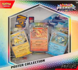 Pokemon TCG Scarlet & Violet Prismatic Evolutions Poster Collection Box - Image 1