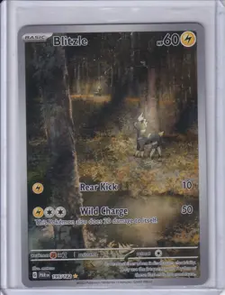 Blitzle 195/182 Illustration Rare Paradox Rift Pokemon Holo Near Mint - Image 1