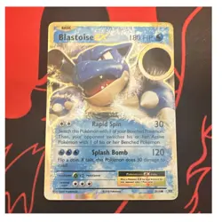Blastoise EX 21/108 Evolutions Ultra Rare Holo English Pokemon TCG - Image 1