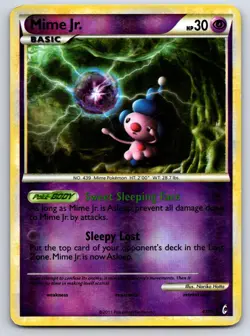 Mime Jr. 47/95 Uncommon Call of Legends Pokemon Reverse Holo Moderately Played - Image 1