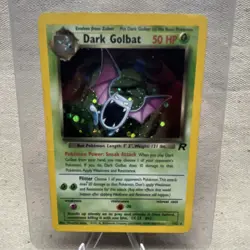 Pokemon Dark Golbat Holo Team Rocket 8/82 - Image 1