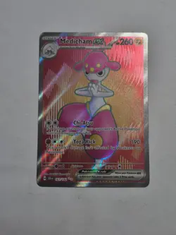 Medicham ex 161/142 Ultra Rare Stellar Crown Pokemon Holo Near Mint - Image 1