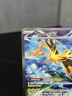 Zapdos ex 202/165 Special Illustration Rare - Pokemon TCG SV 151 English - NM - Image 4