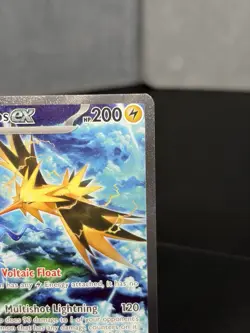 Zapdos ex 202/165 Special Illustration Rare - Pokemon TCG SV 151 English - NM - Image 5