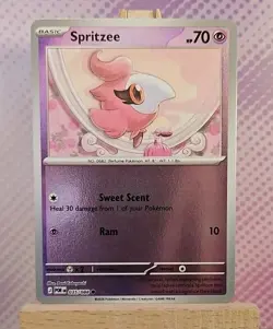 Pokemon TCG: Spritzee (Reverse Holo) 035/088 - Perfect Order - NM Condition - Image 1