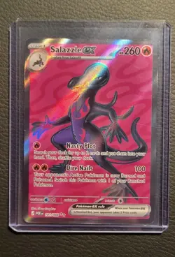 Pokemon Salazzle EX 101/088 POR EN Ultra Rare Holo Stage 1 English 2026 - Image 1