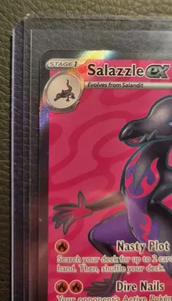 Pokemon Salazzle EX 101/088 POR EN Ultra Rare Holo Stage 1 English 2026 - Image 2