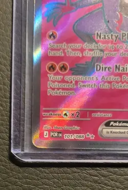 Pokemon Salazzle EX 101/088 POR EN Ultra Rare Holo Stage 1 English 2026 - Image 5