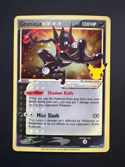 Greninja Star SWSH144 Pokemon Sword & Shield Celebrations ETB Promo Near Mint NM - Image 1