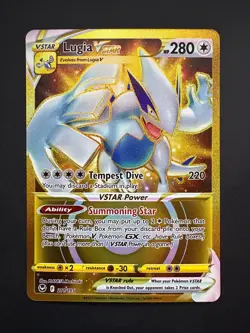 Lugia VSTAR 211/195 Pokemon Silver Tempest Secret Rare Near Mint 2022 - Image 1