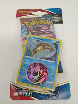 Nintendo Pokemon TCG Battle Styles Booster Pack Arrokuda (SWSH093) - Image 1