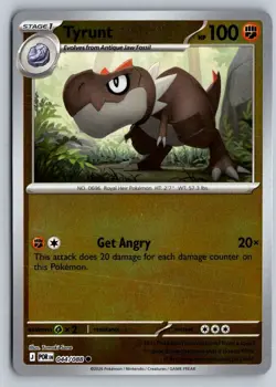 Tyrunt 044/088 Common Perfect Order Pokemon Reverse Holo Near Mint - Image 1