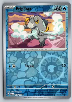 Frigibax 057/193 Common Paldea Evolved Pokemon Reverse Holo Near Mint - Image 1