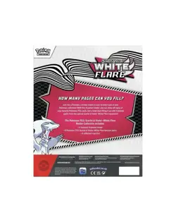 Pokemon Scarlet & Violet White Flare Binder Collection Sealed Box! In Hand - Image 2