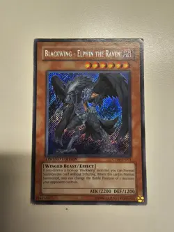 Yu-Gi-Oh! Blackwing - Elphin the Raven CT06-ENS01 Limited Edition Secret Rare - Image 1
