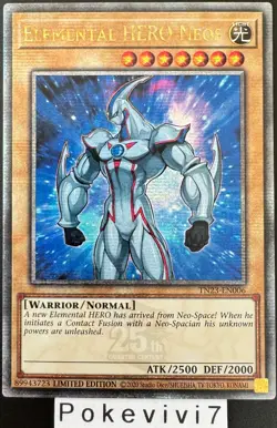 Carte YU-GI-OH! ELEMENTAL HERO NEOS TN23-EN006 QCSR - Image 1