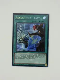 Fiendsmith's Tract Prismatic Secret Rare MP25-EN093 2025 1st Edition Yugioh! - Image 2
