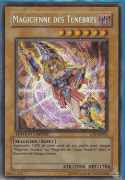 Yu-Gi-Oh! Magicienne des Tenebres CT2-FR004 Ed. Limitee Secret EXCELLENT ETAT !! - Image 1