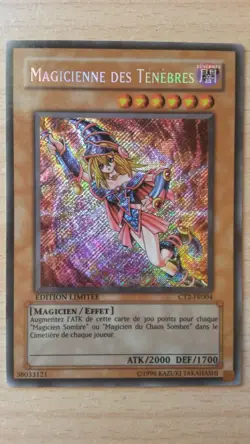 Yu-Gi-Oh! Magicienne des Tenebres CT2-FR004 Ed. Limitee Secret EXCELLENT ETAT !! - Image 2