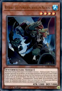 Yugioh IGAS-DE086 - Rotbart, der Plunderpatrouillen-Matrose - Image 1