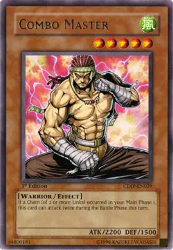 Combo Master [CDIP-EN029] Rare Near Mint 1st Edition - Yugioh single - Image 1