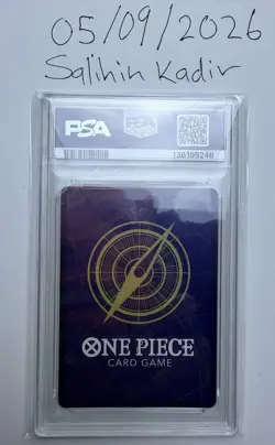 Namco Boeuf Burst OP12-060 Legacy of the Master Alt Art Foil Rare PSA 10 EN 2025 - Image 2