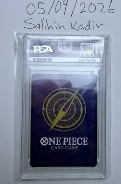 Namco Uso-Hachi (SP) ST18-001 Royal Blood Foil PSA 9 One Piece CCG EN 2025 - Image 2