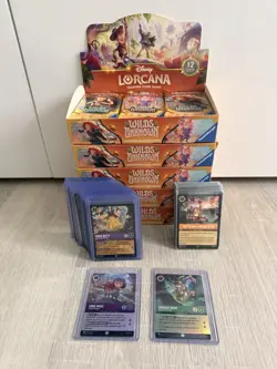 Disney Lorcana Set 12 Wilds Unknown - 5 Displays - Legendary Super Rare Epic ￼ - Image 1