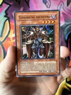 Yugioh Terrorking Archfiend DCR-072 Dark Crisis 1st Edition NM - Image 1
