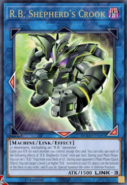 DOOD-EN093 R.B. Shepherd's Crook Ultra Rare 1st Ed YuGiOh Preorder - Image 1
