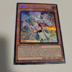 1x (M/NM) Silent Magician Zero MP25-EN060 Prismatic Secret Rare 1st Ed. Yugioh - Image 1