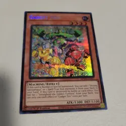 YuGiOh! - Gadget Trio MP25-EN061 Prismatic Secret Rare 1st Edition Near Mint - Image 1
