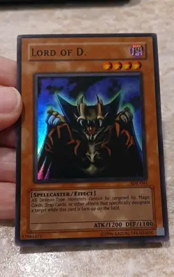 Yugioh - Lord of D. - SDK-041 - Super Rare ATK/1200 DEF/1100 17985575 - Image 2