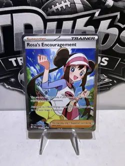 Pokemon TCG Rosas Encouragement Perfect Order Ultra Rare NM - Image 1