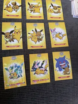 Pokemon Let's Go Eevee Database Peru Pika Duo's Set Of 9 Fan Art - Image 1
