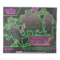 Pokemon TCG Scarlet & Violet Shrouded Fable Elite Trainer Box Pokemon Center - Image 1