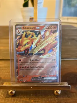 Charizard ex SVP 161 Black Star Promo Scarlet & Violet Pokemon TCG Near Mint NM - Image 1