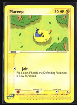 Pokemon TCG - Mareep Common Dragon 64/97 MP - Image 1