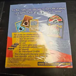 Pokemon Base Set 2 Two Player Starter Set Deck w/ CD-Rom FACTORY SEALED 9781575309736 - Image 2