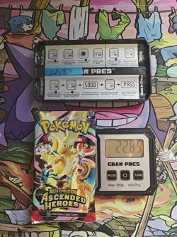 🎊HEAVY! 22.83g 🌟🌟🌟Pokemon TCG Ascended Heroes🌟🌟Booster Pack (SEALED)🍀 - Image 1