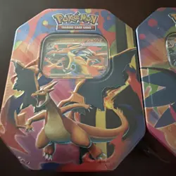 Pokemon Mega Charizard -Set of 2- Tins - Image 2