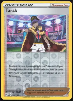 Carte Pokemon Tarak 154/185 Reverse Voltage Eclatant Francais - Image 1