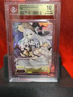 Weiss Schwarz Erebus Azur Lane AZL/S102-E025S Super Rare Graded BGS 10 - Image 1